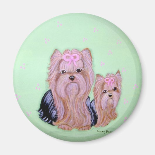 Yorkshire Terrier Magnet (Vorne)