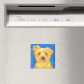 Yorkshire Terrier Magnet - "Sammy" (In Situ (Geschirrspüler))