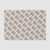 Yorkshire-Terrier-Malerei - niedliche Seidenpapier (Vorderseite)