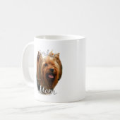 Yorkshire Terrier Mama 2 Kaffeetasse (Vorderseite Links)