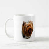 Yorkshire Terrier Mama 2 Kaffeetasse (Links)