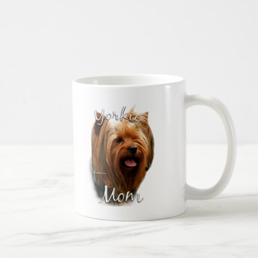 Yorkshire Terrier Mama 2 Kaffeetasse (Rechts)