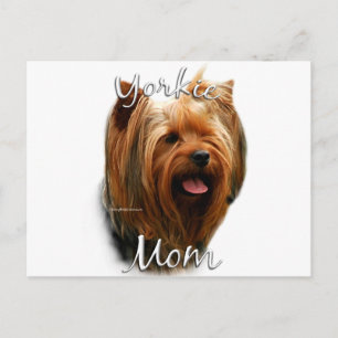Yorkshire Terrier Mama 2 Postkarte