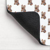 Yorkshire Terrier Mouse Pad Mousepad (Ecke)