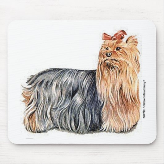 Yorkshire Terrier Mousepad (Vorne)