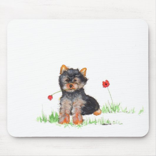 Yorkshire Terrier Mousepad (Vorne)