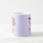 Yorkshire Terrier Mutter und stolz darauf Kaffeetasse (Mittel)