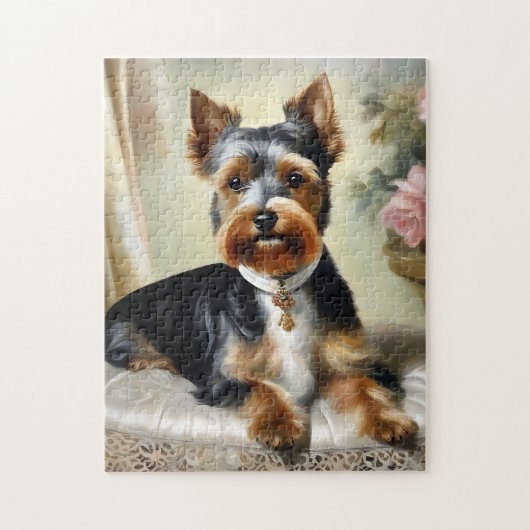Yorkshire Terrier Niedlich Dog Puzzle (Vertikal)