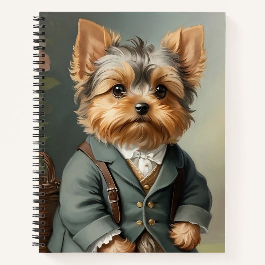 Yorkshire Terrier Notizblock (Vorderseite)