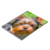 Yorkshire Terrier Notizblock (Linke Seite)
