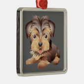 Yorkshire Terrier Ornament (Rechts)