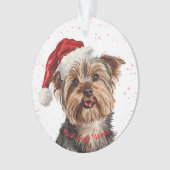 Yorkshire Terrier Ornament (Vorderseite)