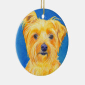 Yorkshire Terrier Ornament - "Sammy" (Rechts)