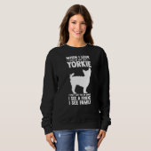 Yorkshire Terrier Owner Sweatshirt (Vorne ganz)