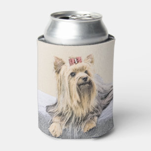 Yorkshire Terrier Painting - Niedliche Original Do Dosenkühler