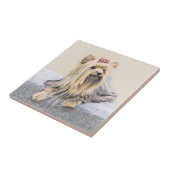 Yorkshire Terrier Painting - Niedliche Original Do Fliese (Seite)