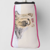 Yorkshire Terrier Painting - Niedliche Original Do Golf Headcover (Rotieren 90)