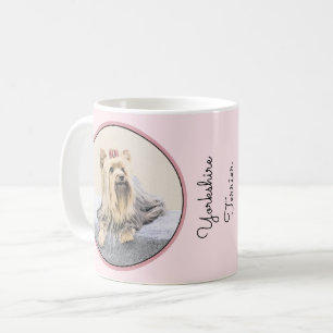 Yorkshire Terrier Painting - Niedliche Original Do Kaffeetasse