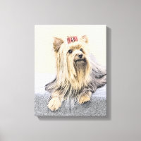 Yorkshire Terrier Painting - Niedliche Original Do
