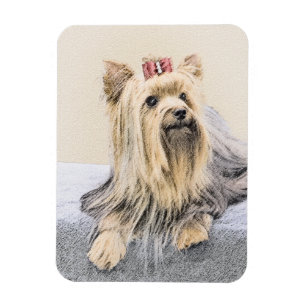 Yorkshire Terrier Painting - Niedliche Original Do Magnet