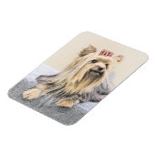 Yorkshire Terrier Painting - Niedliche Original Do Magnet (Linke Seite)