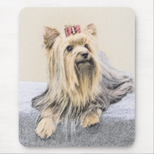 Yorkshire Terrier Painting - Niedliche Original Do Mousepad