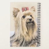 Yorkshire Terrier Painting - Niedliche Original Do Planer (Rückseite)