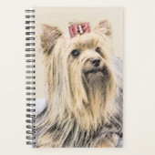 Yorkshire Terrier Painting - Niedliche Original Do Planer (Vorderseite)