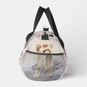 Yorkshire Terrier Painting Niedliche Original Dog Duffle Bag (Rechts)