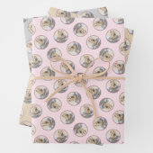 Yorkshire Terrier Painting Niedliche Original Dog  Geschenkpapier Set (Beispiel)