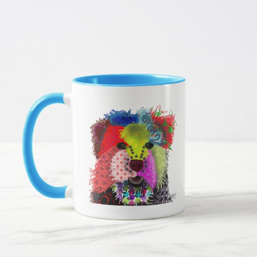 Yorkshire Terrier - Patchwork Tasse (Links)
