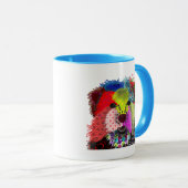 Yorkshire Terrier - Patchwork Tasse (VorderseiteRechts)