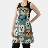 Yorkshire Terrier Pattern Schürze (InSitu)