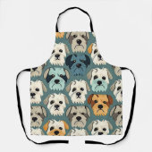 Yorkshire Terrier Pattern Schürze (Vorderseite)