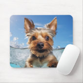 Yorkshire Terrier Pet Dog Animal Fun Mousepad (Mit Mouse)