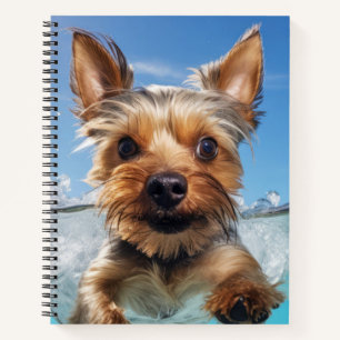 Yorkshire Terrier Pet Dog Animal Fun Notizblock