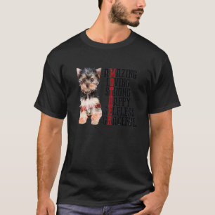 Yorkshire Terrier Phantastisch Love Strong Happy S T-Shirt