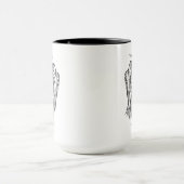 Yorkshire Terrier Portrait Tasse (Zentrum)