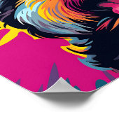 Yorkshire Terrier Poster (Ecke)