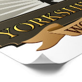 Yorkshire Terrier Poster (Ecke)