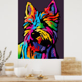 Yorkshire Terrier Poster (Küche)