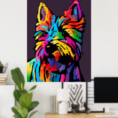 Yorkshire Terrier Poster (Heimbüro)