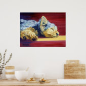 Yorkshire Terrier Poster (Küche)