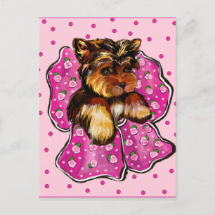 YORKSHIRE TERRIER POSTKARTE