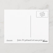 Yorkshire Terrier Postkarte (Rückseite)