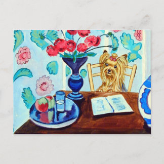 Yorkshire Terrier Postkarte