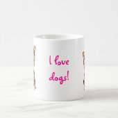 Yorkshire-Terrier-Prinzessin Dog Coffe Mug Gift Kaffeetasse (Mittel)