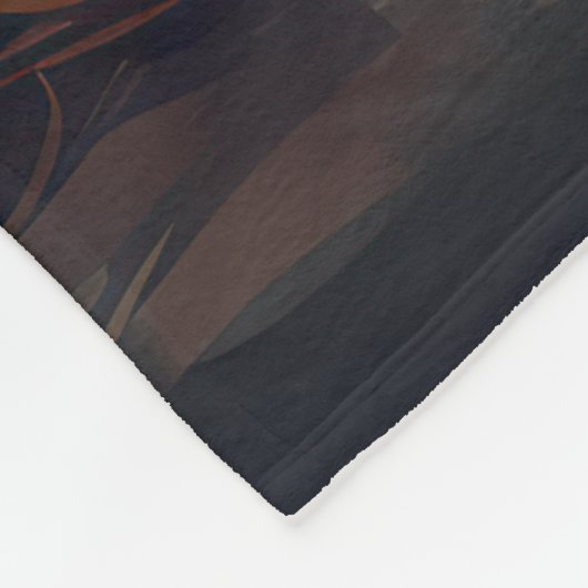 Yorkshire Terrier Pumpkins Halloween Beängstigend Fleecedecke (Ecke)