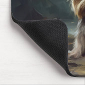 Yorkshire Terrier Pumpkins Halloween Beängstigend Mousepad (Ecke)