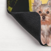 Yorkshire Terrier Puppy - Mona Lisa Mousepad (Ecke)